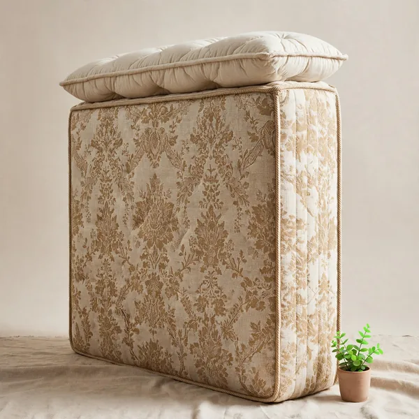 A tall jacquard spring mattress