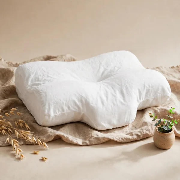 A cervical memory foam pillow
