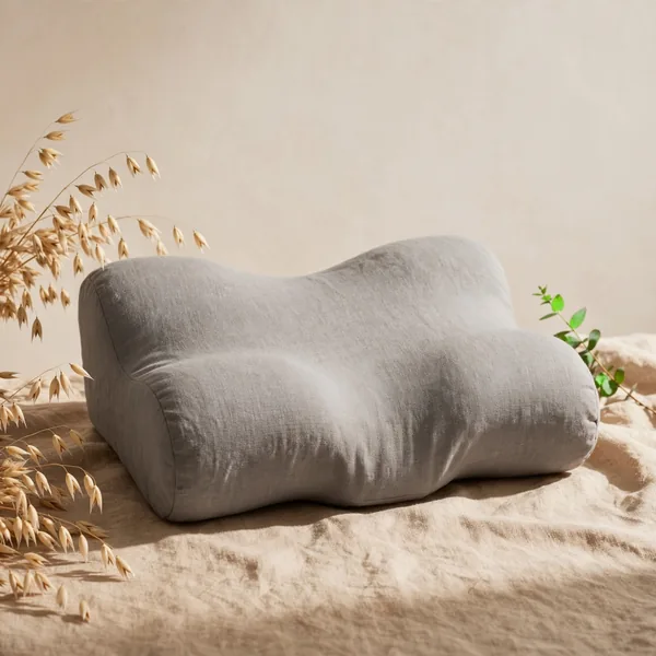 A wide cervical pillow